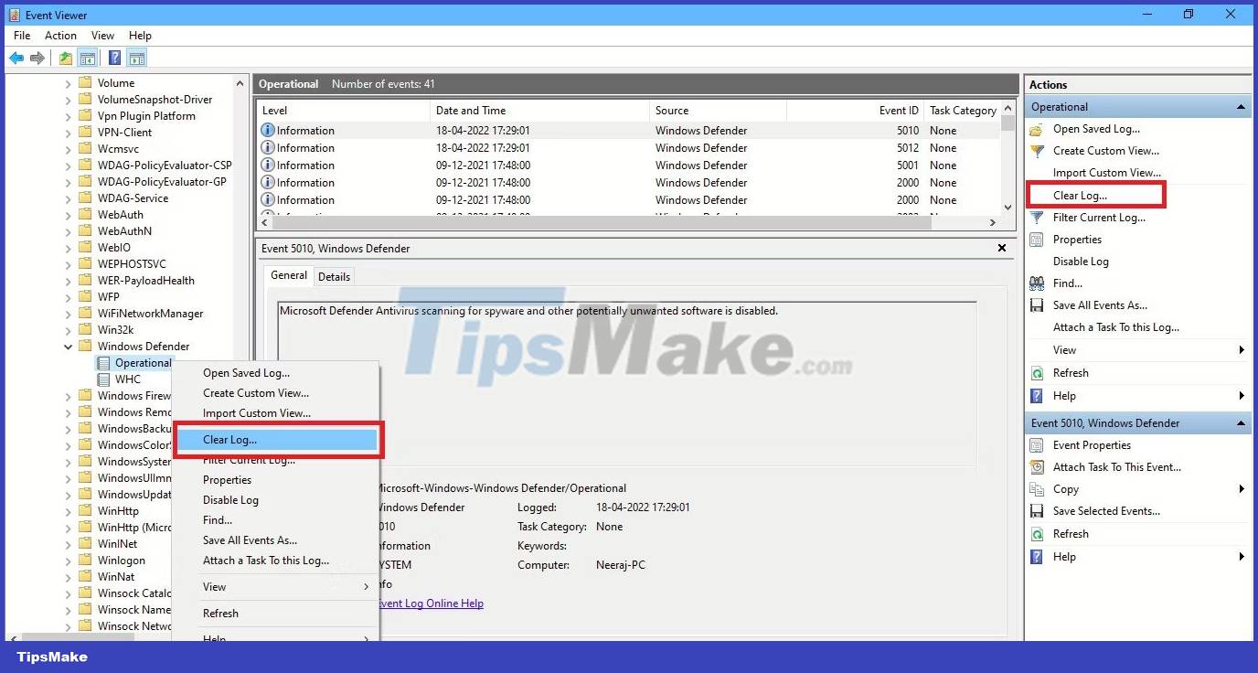 4 ways to delete Microsoft Defender protection history on Windows 10/11 Picture 9