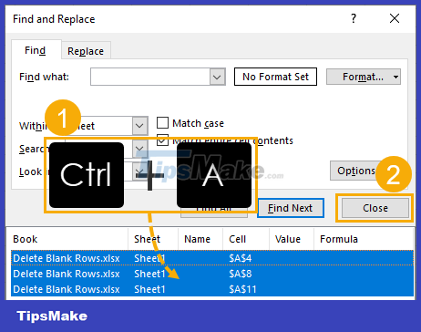 8 How to delete blank rows in ExcelHow to delete blank rows in Excel Picture 13