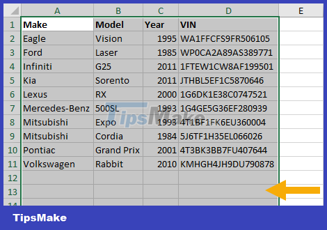 8 How to delete blank rows in ExcelHow to delete blank rows in Excel Picture 24