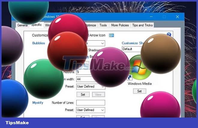 8 ways to customize Windows 10 and 11 with WinBubble Picture 2