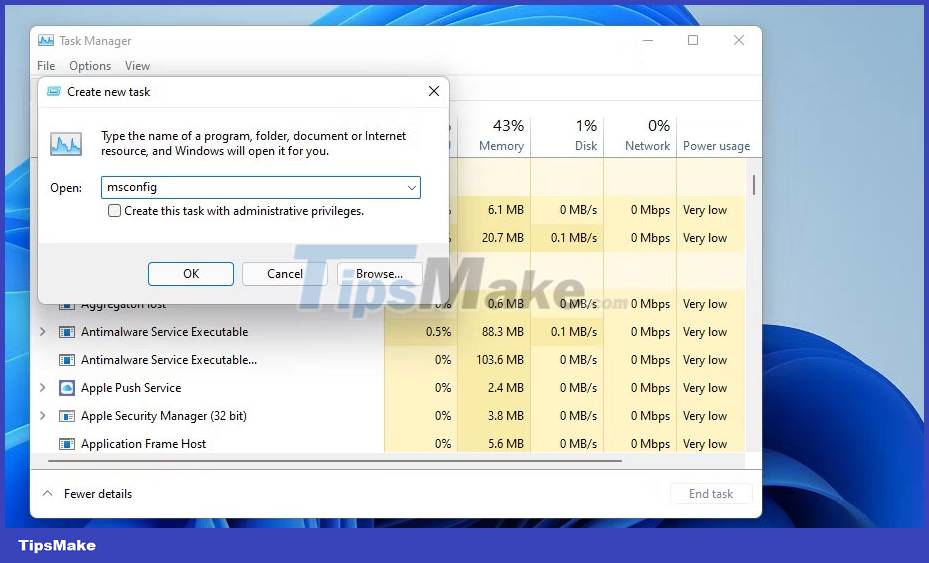 8 ways to open MSConfig in Windows 11 - TipsMake.com