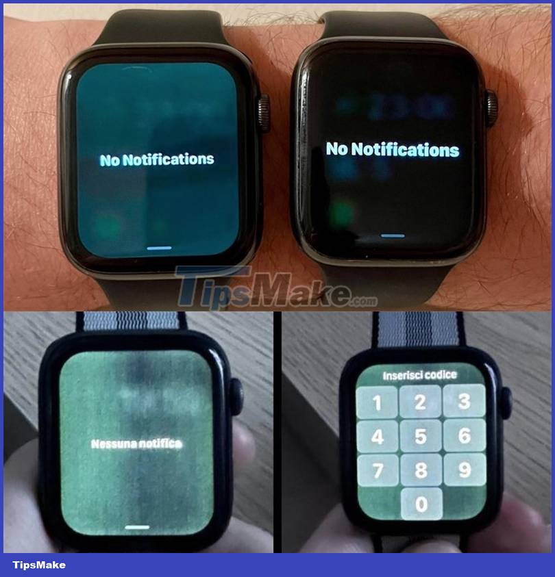 Alarm: Apple Watch updated to watchOS 9.5 has a green screen error Picture 1