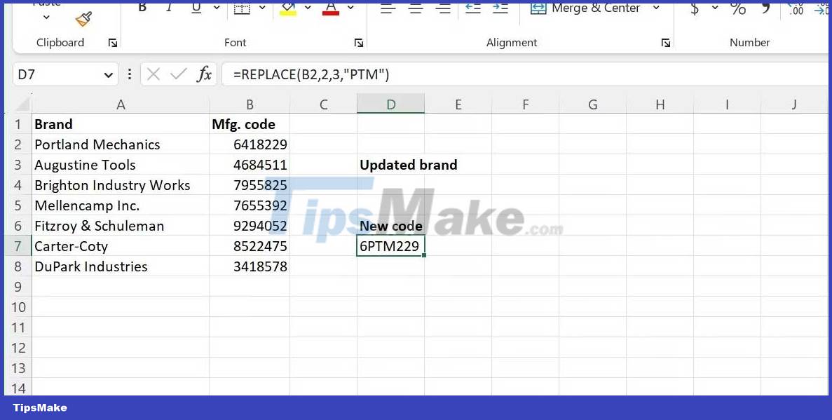 Difference between REPLACE and SUBSTITUTE in Microsoft Excel Picture 3