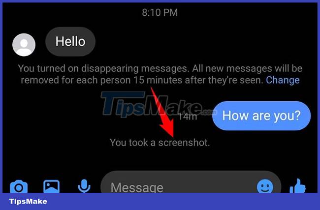 Does Facebook notify when you take a screenshot? Picture 1