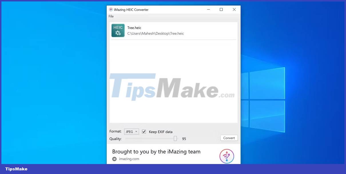 Fix the error that HEIC files could not be opened on Windows Picture 4