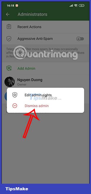 How to add Admin of Telegram chat group Picture 9