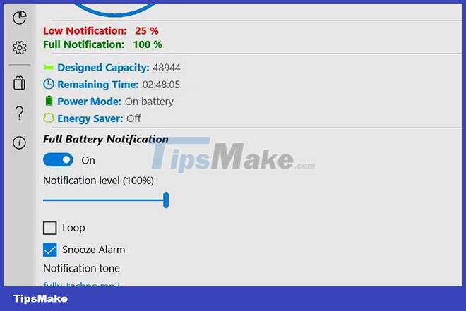 How to add full battery charge notification for Windows 10/11 Picture 2
