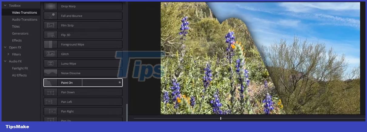 Picture 4 of How to apply pre-made transitions to video in DaVinci Resolve