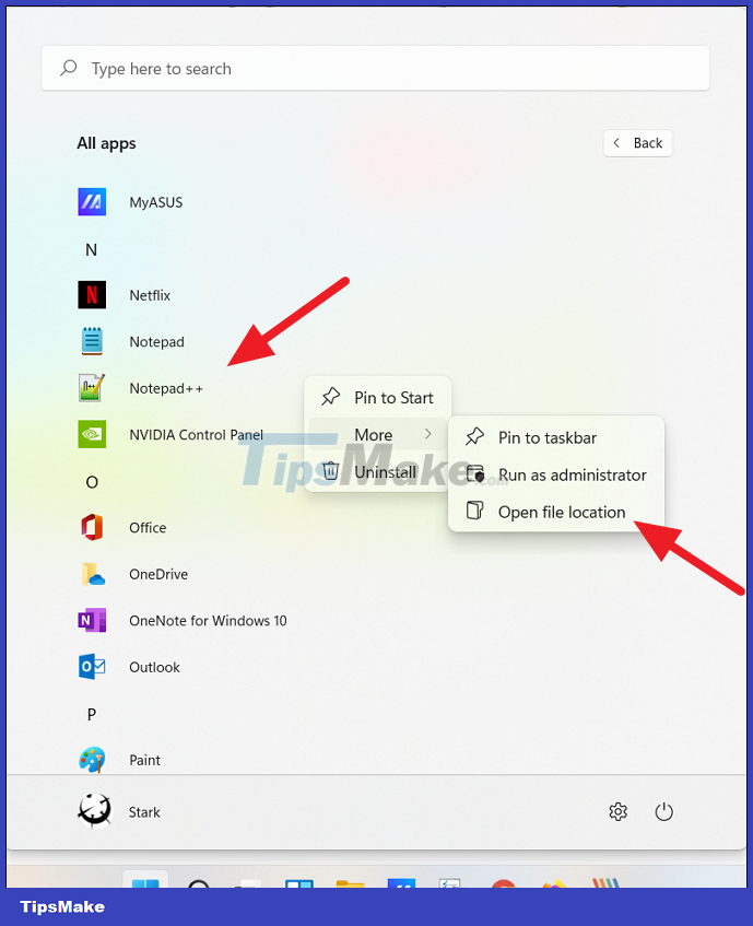 How to bring applications to the computer screen Windows 11 Picture 5