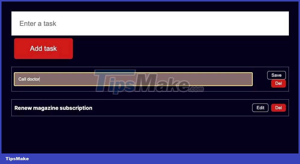 How to build a CRUD to-do list app and manage its state in React Picture 2