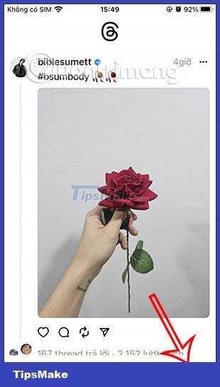 Picture 1 of How to change the display style of the list of accounts that Threads are following