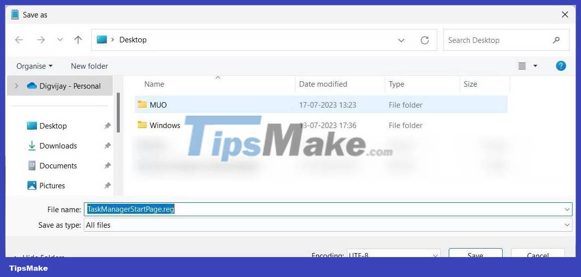 How to change the Task Manager start page in Windows 11 Picture 3