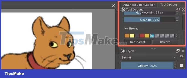 How to color faster in Krita using Colorize Mask Picture 5