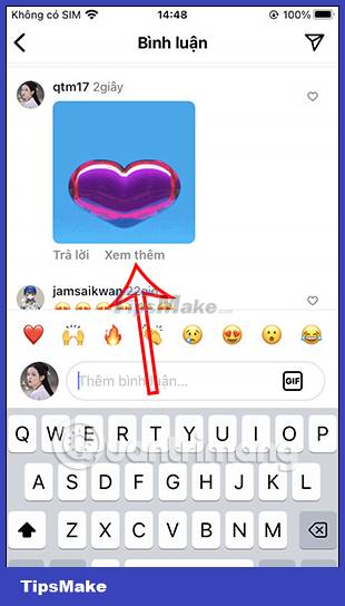 How to comment with a gif on Instagram Picture 5