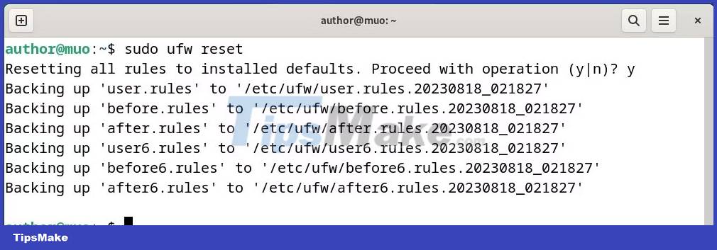 How to Configure Firewall on Debian Using UFW Picture 11