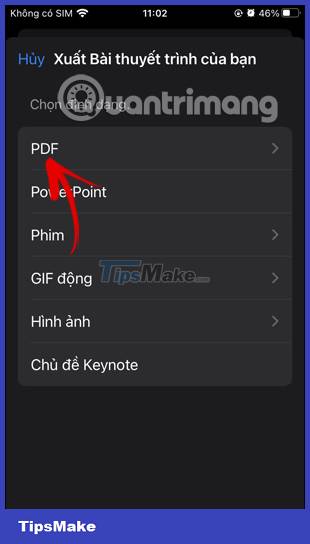 How to convert PowerPoint to PDF on iPhone Picture 5