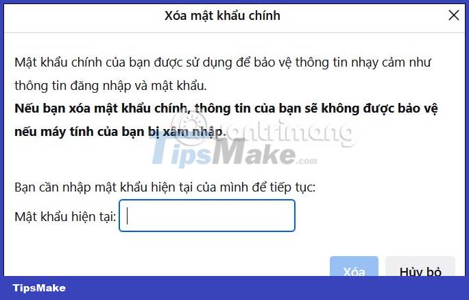 Picture 7 of How to create a Firefox master password to protect personal information