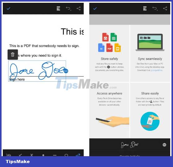 How To Create A Signature For Pdf Documents On Android Tipsmake