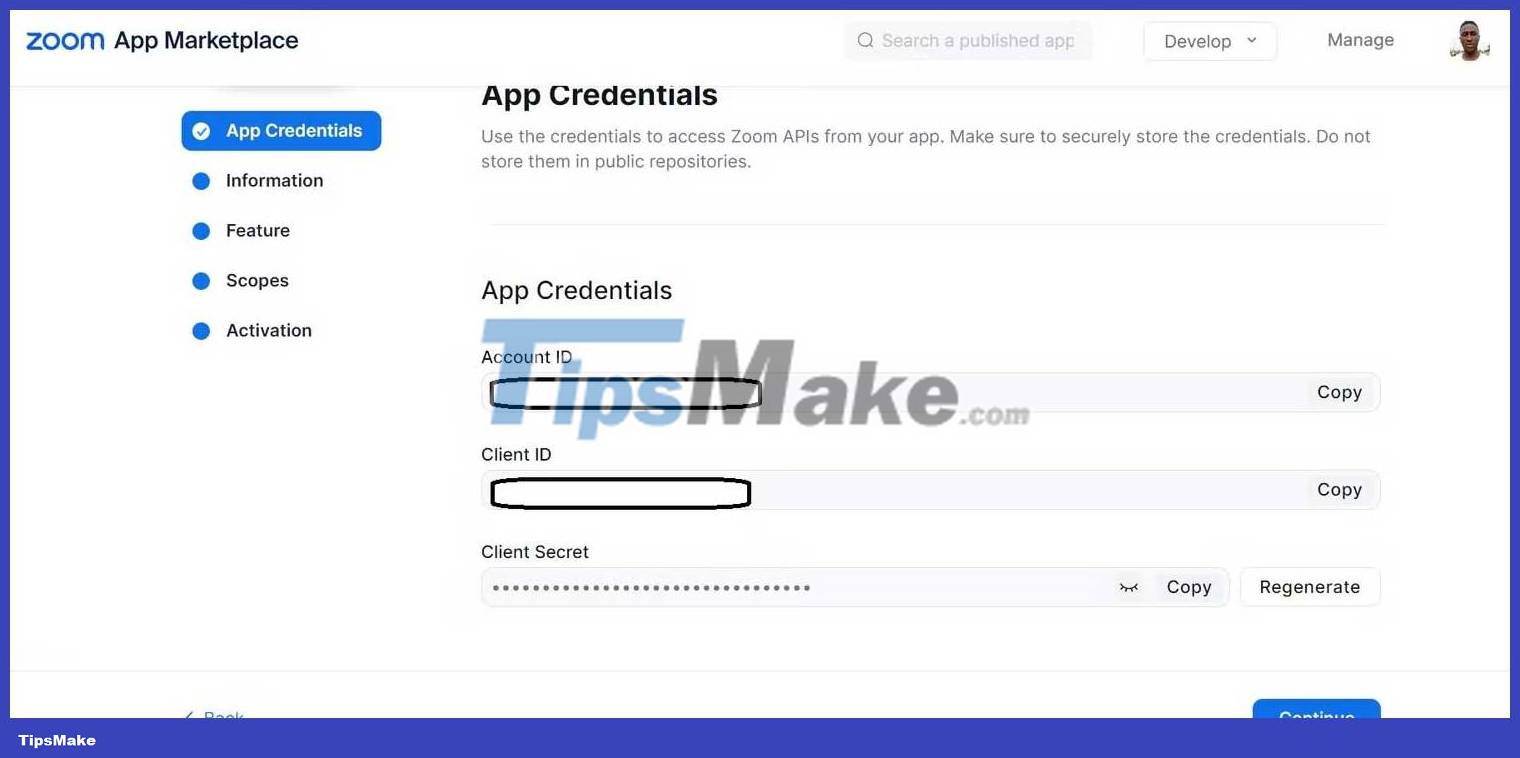 How to create a Zoom OAuth meeting link between servers in Python Picture 4