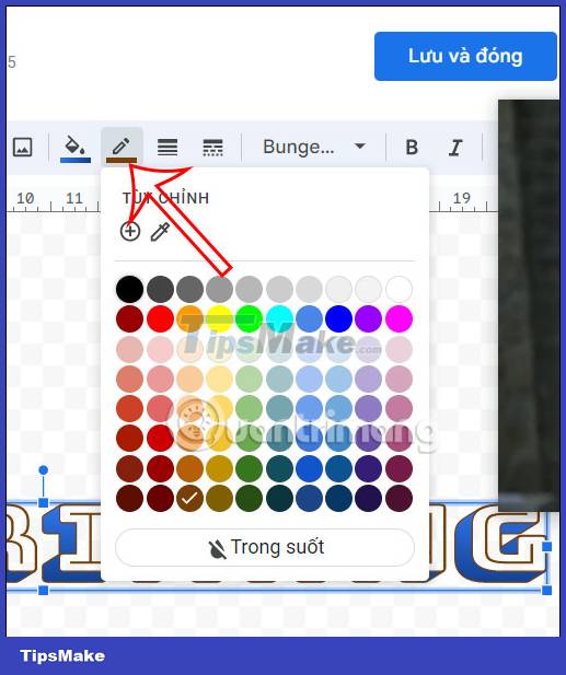 How to create artistic text in Google Docs Picture 8
