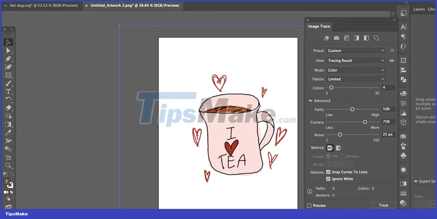 How to Create Color Editable Elements for Canva Using Adobe Illustrator Picture 3