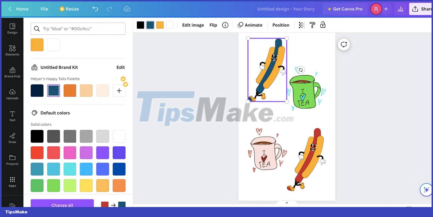 How to Create Color Editable Elements for Canva Using Adobe Illustrator Picture 9