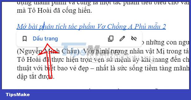 How to create links for content in Google Docs Picture 6
