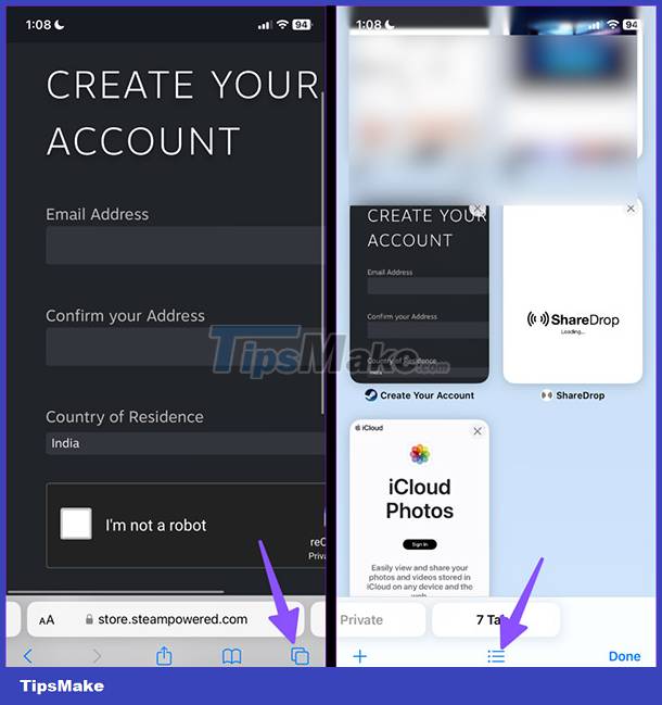 How to create user profiles on Safari Picture 3