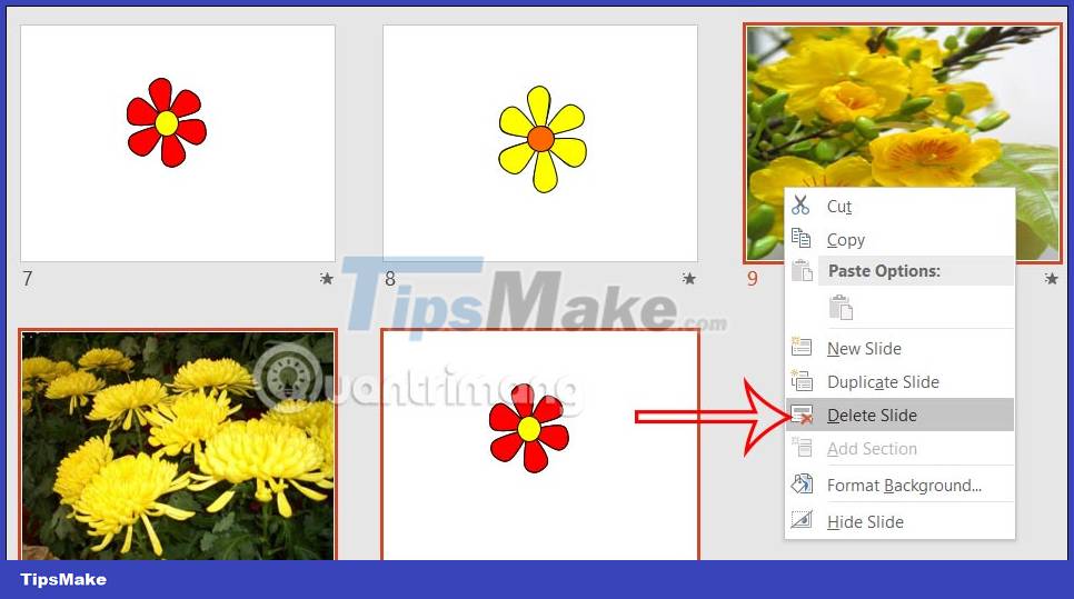 How to delete duplicate slides on PowerPoint is very simple Picture 5