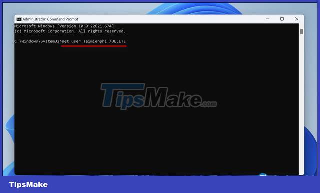 How to delete Windows 11 user accounts quickly Picture 3