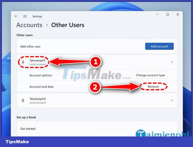 How to delete Windows 11 user accounts quickly Picture 7