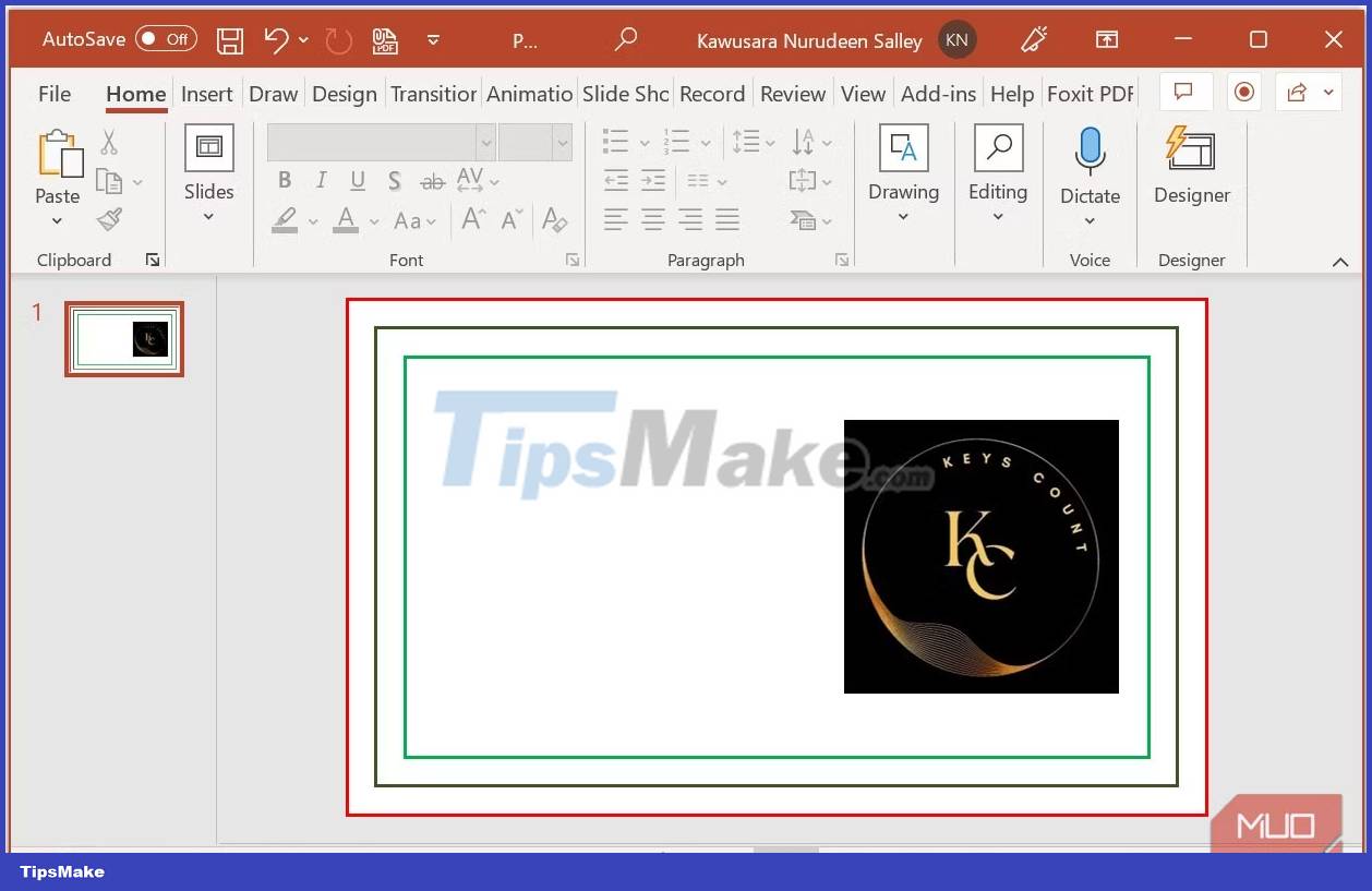 How to Design a Business Card in PowerPoint Picture 13