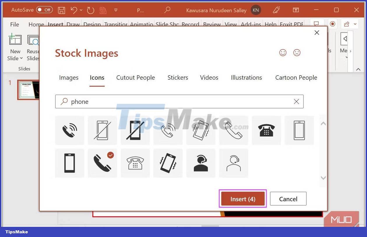 How to Design a Business Card in PowerPoint Picture 19