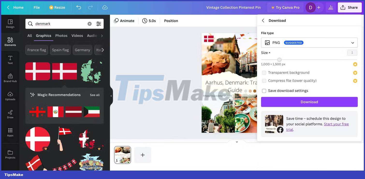 How to design Pinterest pin on Canva Picture 10