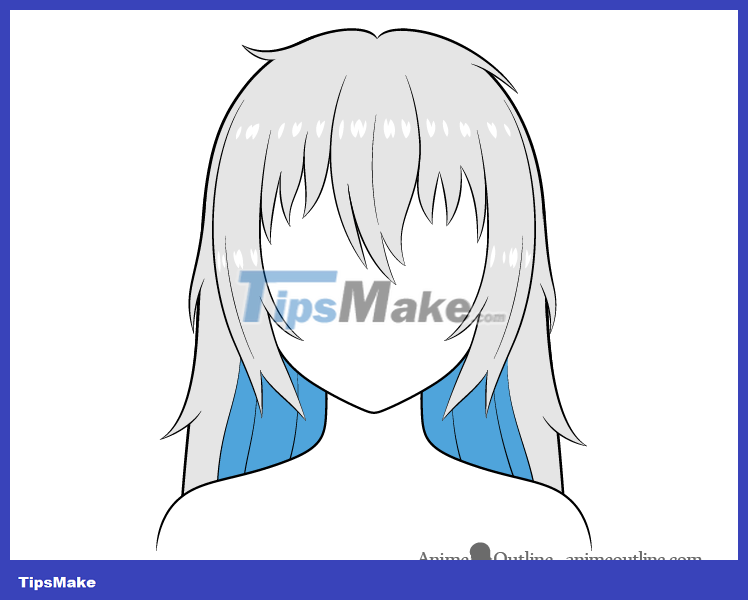How to draw messy hair for characters in anime/manga Picture 10