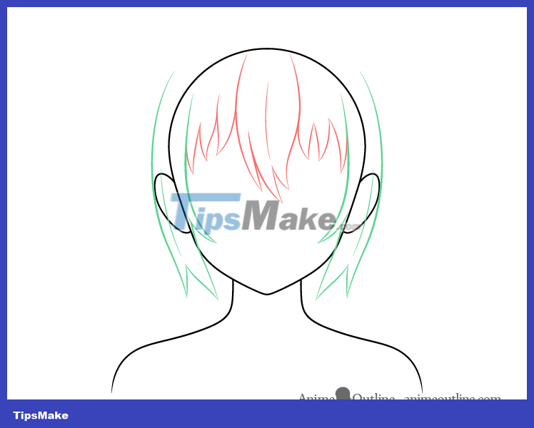 How to draw messy hair for characters in anime/manga Picture 4