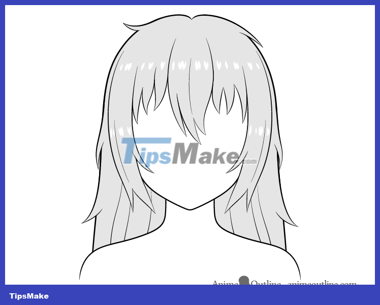 How to draw messy hair for characters in anime/manga - TipsMake.com