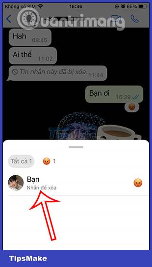 Picture 7 of How to drop WhatsApp message emoji