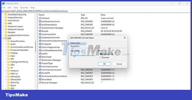 Picture 2 of How to enable Local Security Authority (LSA) protection in Windows 11