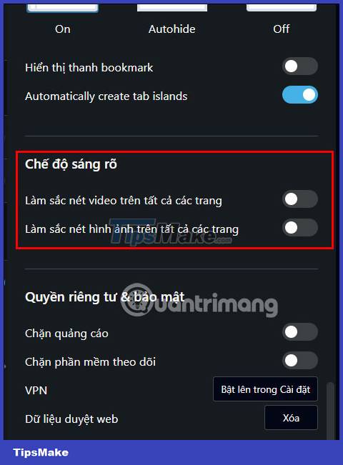 How to enable Lucid Mode in Opera Picture 1