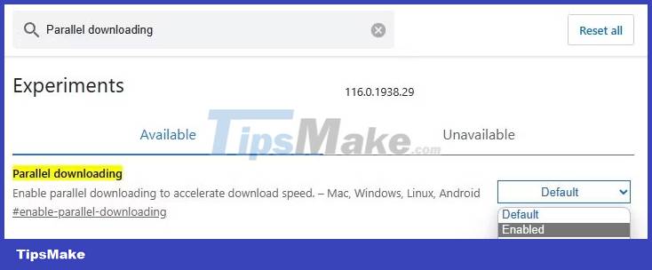 How to enable parallel download in browser Picture 4