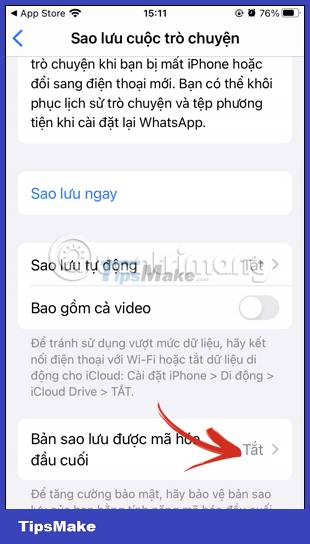 images 4 of How to encrypt WhatsApp message backups