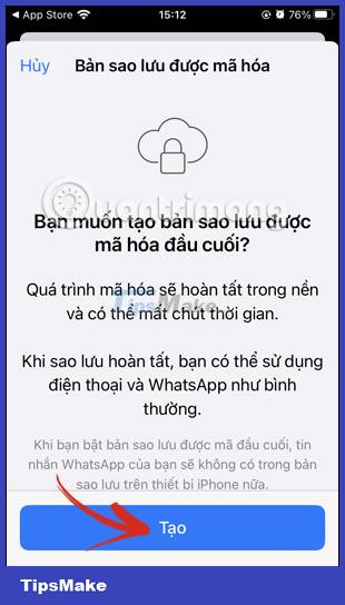 securiser message whatsapp archivé