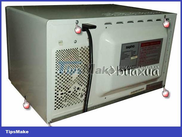 How to fix a microwave oven that lost its signal due to a high-voltage fuse blown? Picture 2