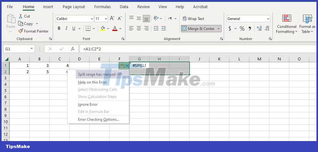 How to fix #SPILL! in Microsoft Excel Picture 4