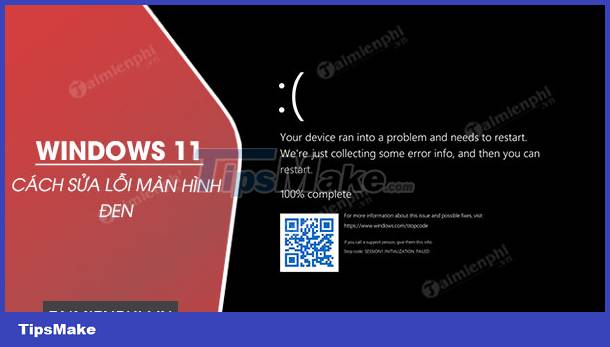 How to fix Windows 11 black screen error Picture 1