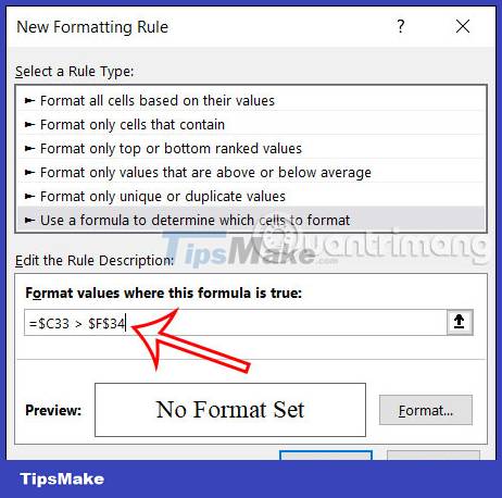 How to format data based on other cell conditions in Excel Picture 7