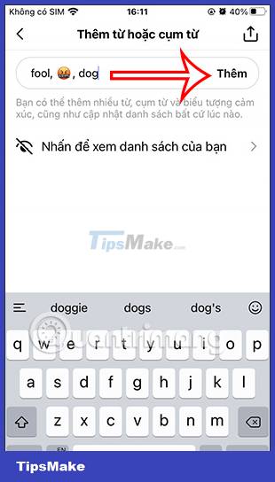 How to hide comments on Threads, filter inappropriate comments Threads Picture 8