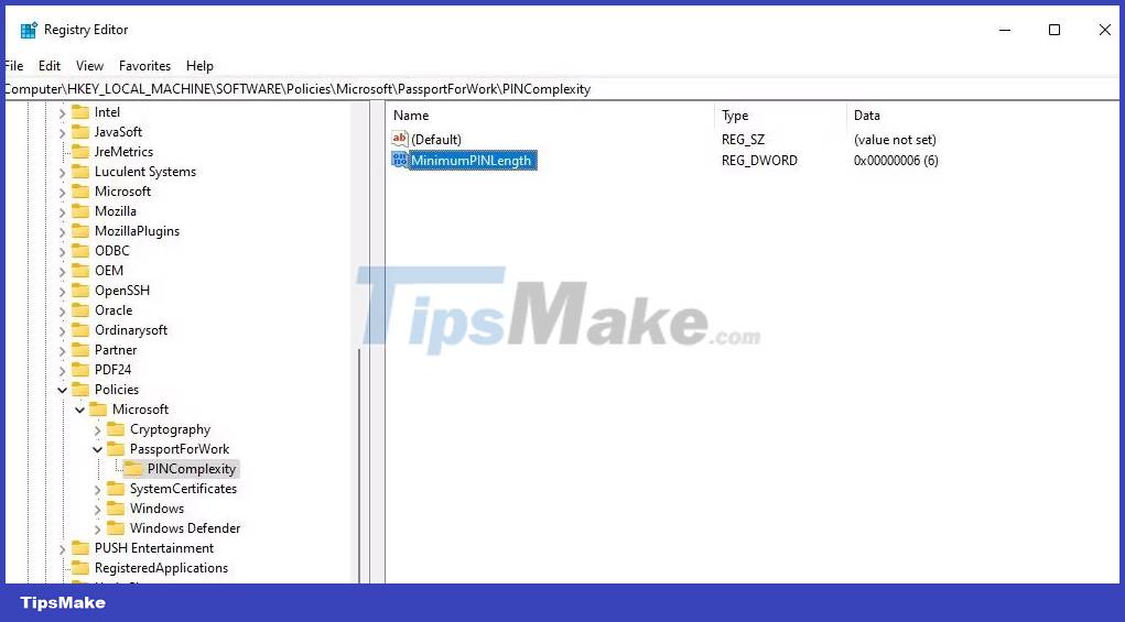 How to increase PIN length in Windows 10/11 Picture 2