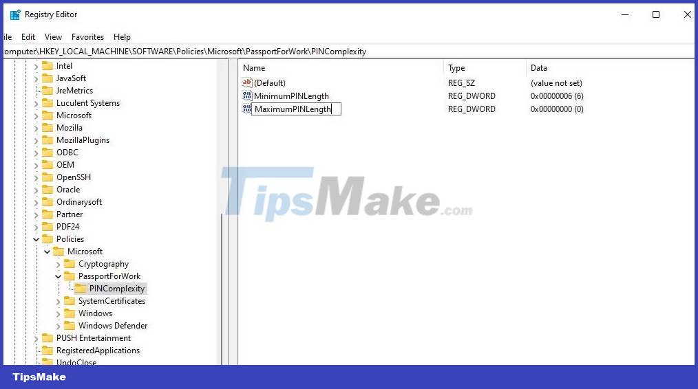 How to increase PIN length in Windows 10/11 Picture 4